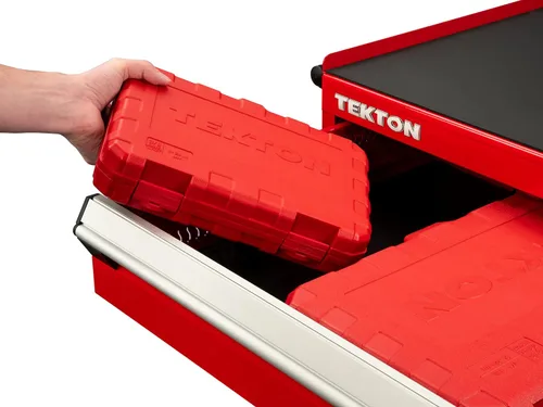 Miniatura 4 de TEKTON Juego de dados de impacto de 6 puntos profundos de 3/8 pulgadas, 19 piezas (0.236-0.945 in) - Estuche SID91303