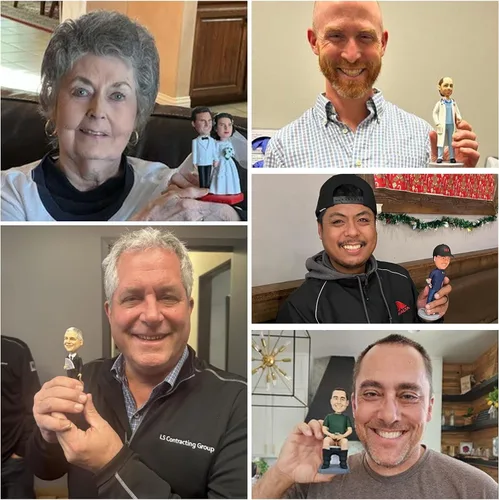 Miniatura 5 de Bobblehead personalizada para mujer, figura personalizada de Lady Boss de la foto, regalo de empoderamiento para mujeres, decoración de escritorio
