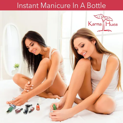 Miniatura 6 de Karma Naturals Esmalte de uñas – No tóxico, vegano y libre de crueldad (Victorian Holiday, 0.43 fl oz)