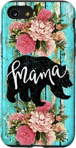 Miniatura 17 de Funda para iPhone 16, color turquesa, diseño rústico de grano de madera