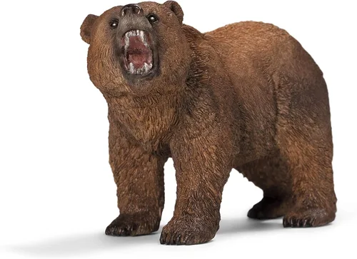 Miniatura 6 de Schleich Wild Life - Juego de 4 figuras de oso - Figura realista de panda, koala, grizzly y oso polar para niños y niños pequeños - Juguetes