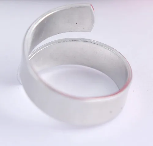 Miniatura 4 de Anillo ondulado Book Worm Anillo ondulado Para amantes de los libros regalo para lectores
