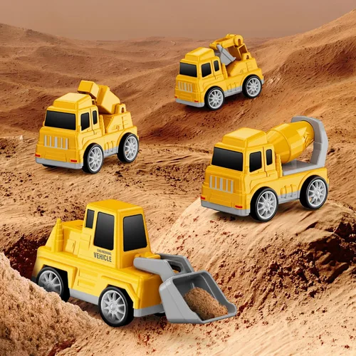 Miniatura 5 de FunMission Juguetes de Construcción para Niños Pequeños de 3 a 9 años, Vehículo de Fricción 5 en 1 para niños y niñas de 3, 4, 5, 6, 7 años