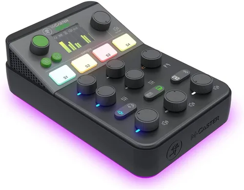 Miniatura 4 de Mackie M-Caster Studio - Mezclador de transmisión en vivo para escritorio, color negro