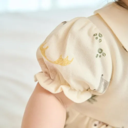 Miniatura 7 de pureborn Vestido de bebé niña 0-24 meses
