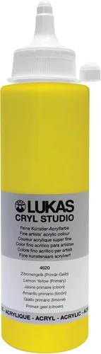 Miniatura 34 de Lukas CRYL Studio Artist - Pintura acrílica para artistas, Alizarín Carmesí, botella de 250 ml - Pinturas acrílicas de alto pigmento para pintar