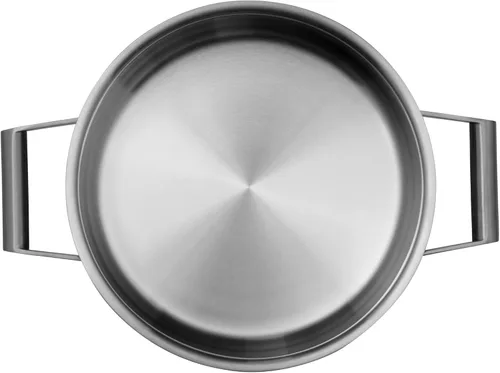 Miniatura 13 de WMF Comfort Line Advantage - Juego de cacerolas de inducción de 5 piezas con tapa de vidrio, acero inoxidable mate Cromargan, escala, apilable, sin