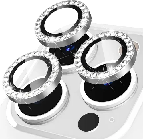 Miniatura 9 de Suoman Paquete de 3 protectores de lente de cámara para iPhone 12 Pro Max, vidrio templado 9H, [no afecta las tomas nocturnas], cubierta protectora