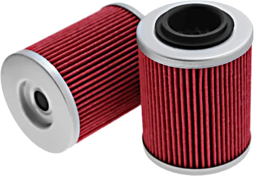 Miniatura 5 de Filtro de aceite de repuesto para Can-Am Outlander 330 400 450 500 570 650 800 850 1000 Reemplazo # 420256188 711256188 KN152 HF152 (4 piezas)