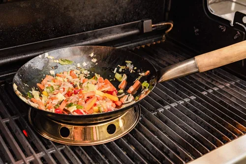 Miniatura 5 de 2 anillos para wok, estante de acero inoxidable, tamaño reversible de 7¾ pulgadas y 9¾ pulgadas para uso en la cocina.. 2 PIEZAS