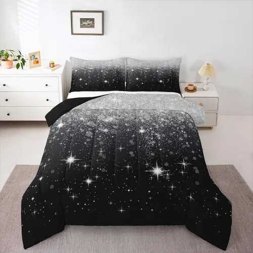 Miniatura 47 de Feelyou Lindo juego de ropa de cama de ajolote para niños y niñas tamaño twin, juego de edredón de salamandra para niños, mujeres y hombres, edredón