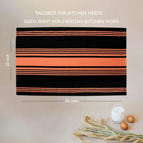 Miniatura 454 de Urban Villa Toallas de cocina 100% algodón para cocina (juego de 6) 20"x30" toallas de cocina altamente absorbentes, juego de ropa de cocina