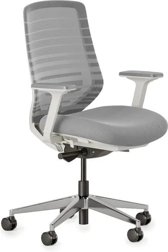 Miniatura 9 de Silla ergonómica Branch - Una silla de escritorio versátil con soporte lumbar ajustable, respaldo de malla transpirable y ruedas suaves - Grafito