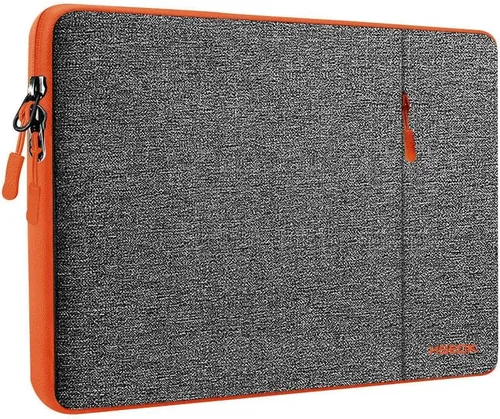 Miniatura 8 de Hseok - Funda para portátil de 15.6 pulgadas, funda con manga a prueba de golpes y repelente al agua con bolsillo para accesorios, compatible