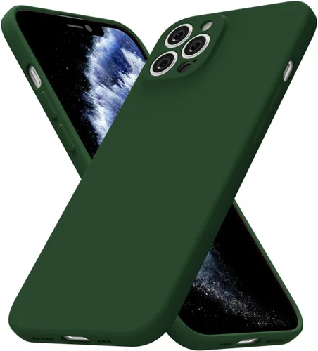 Miniatura 195 de Funda de silicona para iPhone 11, funda delgada de gel de goma suave para mujeres y niñas, bonita funda de teléfono de TPU mate con protección