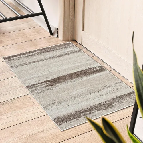 Miniatura 24 de LUXE WEAVERS Lagos Collection 7501 - Alfombra abstracta beige de 2 x 3