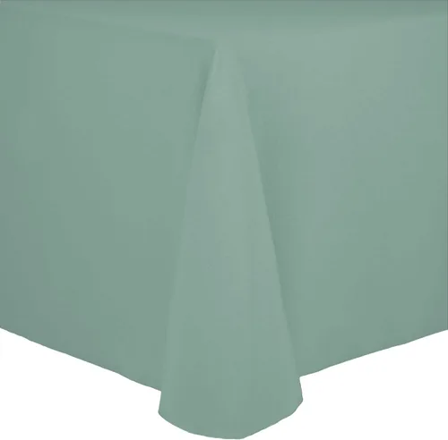 Miniatura 40 de Ultimate Textile Cotton-Feel - Mantel ovalado de poliéster hilado resistente a las manchas y a las arrugas, lavable a máquina, color berenjena, 1
