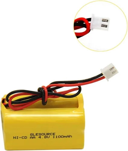 Miniatura 2 de BL93NC487 BL93NC484 BAA48R Ni-Cd 4.8V 1100mAh Señal de salida Luz de emergencia Reemplazo de batería
