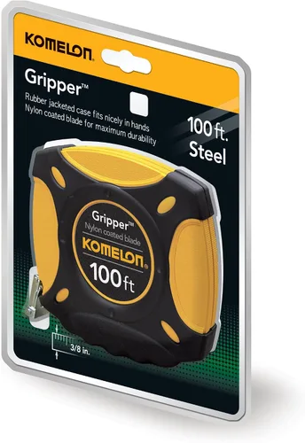 Miniatura 2 de Komelon 9901 Gripper - Cinta métrica de acero larga, caja cerrada, 100 pies