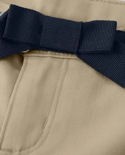 Miniatura 2 de Gymboree Pantalones cortos chinos de sarga con cinturón para niñas y niños pequeños