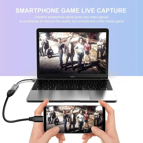 Miniatura 5 de Tarjeta de Captura de Video, Tarjeta de Grabación de Video Maravillosa 4K HDMI a 1080P USB C para Transmisión de Juegos, Grabador de TV