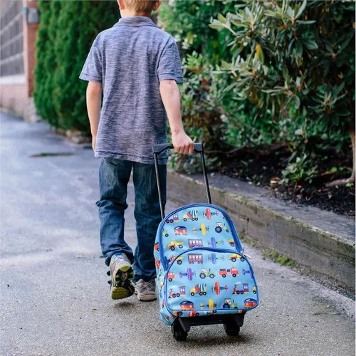 Miniatura 2 de Wildkin El equipaje con ruedas para niños y niñas, el tamaño del equipaje de mano es perfecto para la escuela y viajes nocturnos