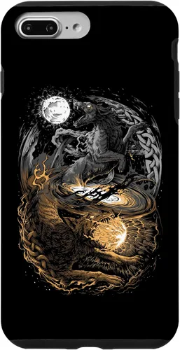 Miniatura 11 de Funda para iPhone 11 Viking Wolf Norse Mythology Pagan Ragnarok Wolves