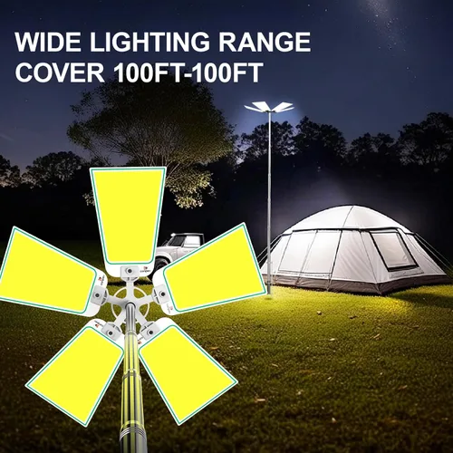 Miniatura 4 de CONPEX Altra luces LED telescópicas de camping, iluminación LED portátil para acampar al aire libre con control remoto y manual, soporte de 12V CC