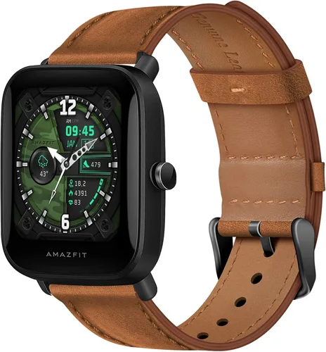 Miniatura 12 de Wanme Bandas para Amazfit GTS 4 / GTS 4 Mini / GTS 3 / GTS / GTS2 / GTS 2e / GTS 2 mini Band mujeres hombres, correa de repuesto de cuero