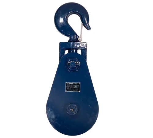 Miniatura 19 de Mytee Products Bloque de arrebate con gancho WLL 2 Toneladas Polea de 3"' + ' Cable de alambre de 3/8" Pulley para rescate con enrollamiento