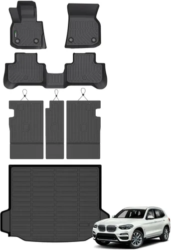 Miniatura 33 de ANBINGO® Alfombrillas de Piso para 2024 2025 CX-90 y CX90 PHEV (Híbrido Enchufable) 6 y 7 Asientos 2da Fila Asiento de Capitán o Asiento Tipo Cubo