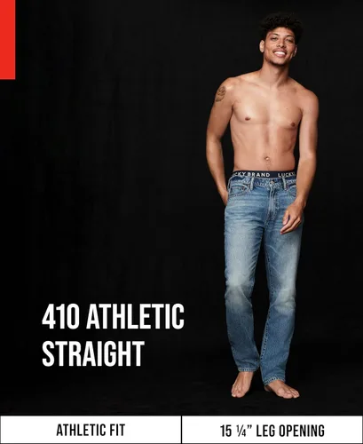 Miniatura 4 de Lucky Brand Jeans de ajuste atlético 410 para hombre