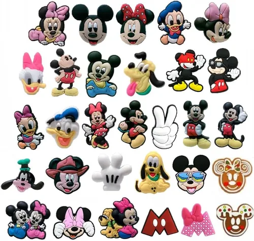 30 dijes de cocodrilo para niñasniños, pines de cocodrilo de anime para adolescentes y niños, decoración de sandalias de cocodrilo para mujeres y