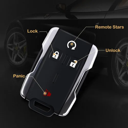 Miniatura 5 de Funda para llavero para Chevy para Colorado para Silverado 1500 para Tahoe para Silverado 2500 HD 3500 HD para Suburban para GMC para Sierra 2500 HD