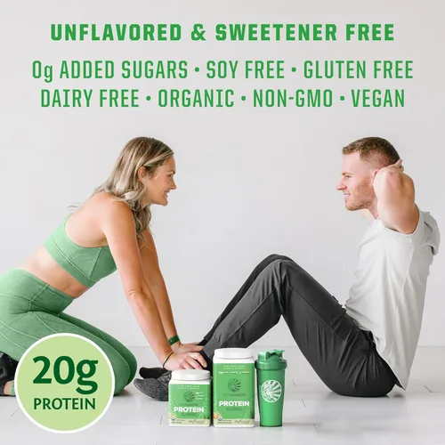 Miniatura 5 de Sunwarrior - Proteína en polvo de arroz integral con Bcaa y aminoácidos, batido de proteína de arroz integral cruda, libre de gluten, baja