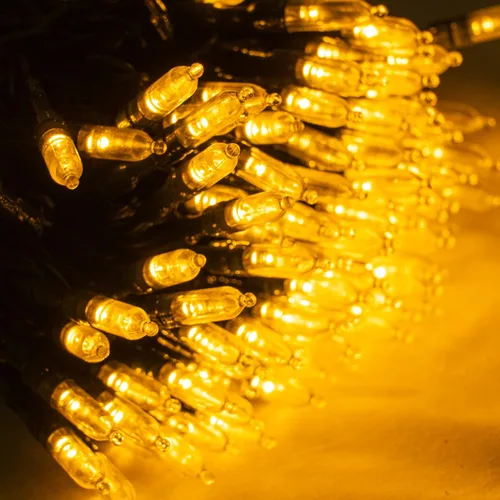 Miniatura 5 de Dazzle Bright 200 mini luces LED de Navidad, 65 pies, conectables, impermeables, 8 modos de luces de hadas para interiores y exteriores, patio