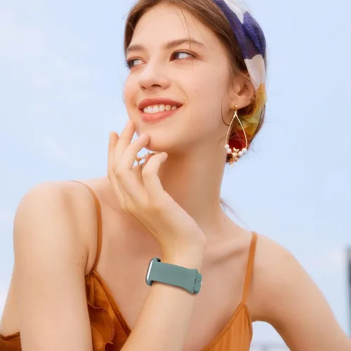 Miniatura 4 de Brigtlaiff - Paquete de 8 bandas compatibles con Apple Watch de 38, 40, 41, 42, 44, 45, 46 y 49 mm, unisex, correa deportiva de silicona suave