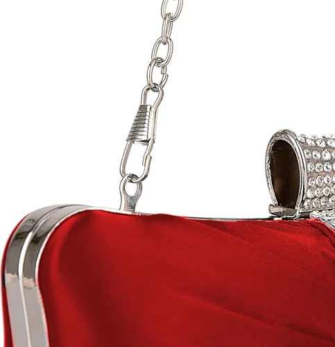Miniatura 4 de Lifewish Bolso de noche plisado de satén para mujer bolso de noche para fiesta de graduación boda mujeresniñas