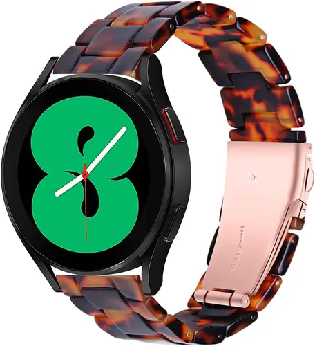Miniatura 11 de Correas de reloj de resina compatibles con Samsung Galaxy Watch 7/6/5/4/FE 1.575 in 1.732 in, Galaxy Watch 6/4 Classic 1.654 in 1.693 in 1.811 in