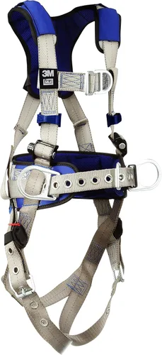 Miniatura 2 de 3M ExoFit X100 Comfort Construction Arnés de seguridad para escalar/posicionamiento