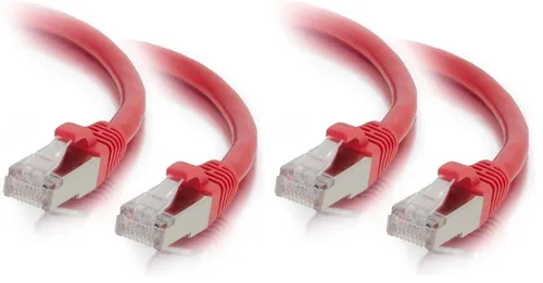 Miniatura 114 de C2G/Cables to Go 27872 Cable de red Ethernet cruzado Cat6 sin blindaje (UTP) sin enganche, amarillo (2,13 metros/7 pies)