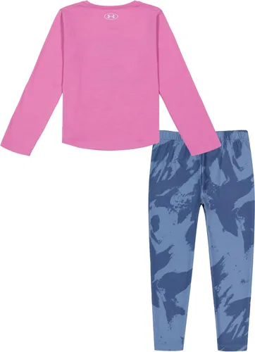 Miniatura 2 de Under Armour girls Long Sleeve Shirt and Legging Set, Durable Stretch and Lightweight