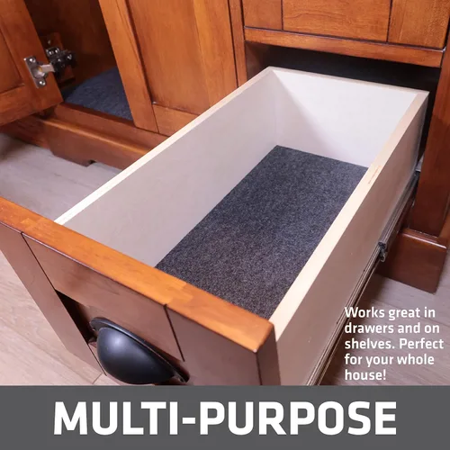 Miniatura 5 de Tapete Premium Drymate para Debajo del Fregadero, Tapetes Impermeables de Protección para Gabinetes de Cocina y Baño, Forros Absorbentes