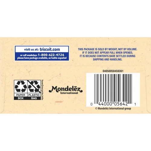 Miniatura 21 de Triscuit Galletas originales orgánicas) sin OMG, 7 onzas (paquete de 6)