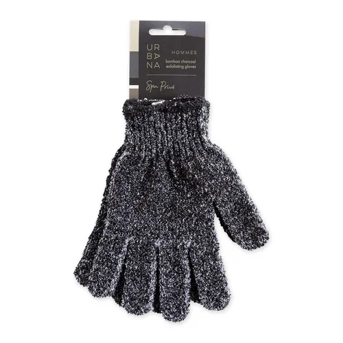 Miniatura 2 de Urbana Spa Prive Colección de carbón de bambú para hombre, guantes exfoliantes