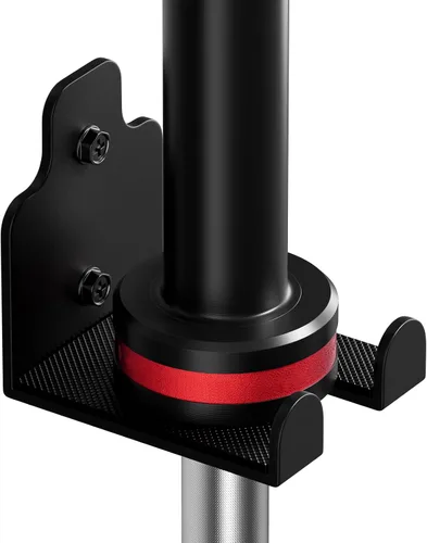 XZHXFX Soporte de Barra de Pared, Soporte de Pared para Barra Individual, Estante de Pared para Barra de Gimnasio en Garaje, Estante de Pared