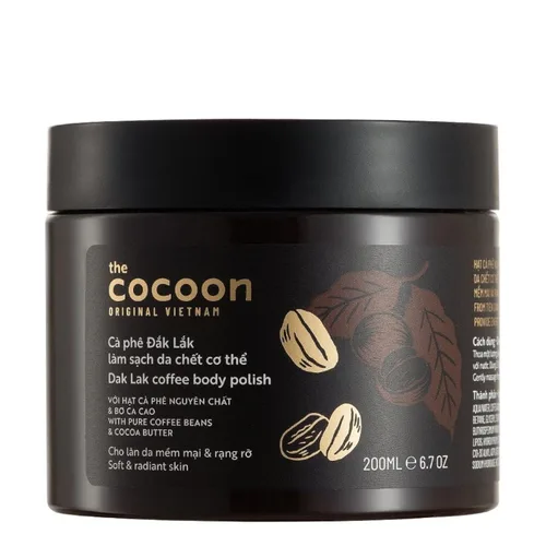 Miniatura 16 de Cocoon Dak Lak Coffee - Juego de cuidado corporal y facial, exfoliante de café vegano y mantequilla corporal para una piel más suave y suave, juego