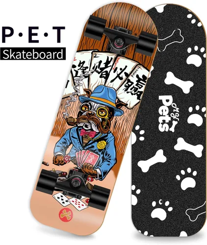 Miniatura 8 de Patineta completa para mascotas diseñada para perros y mascotas