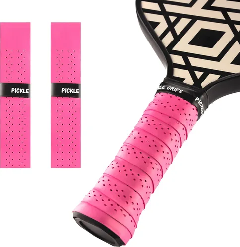 Pickle Grips - Cinta de agarre para pala de pickleball - Envoltura de agarre para raqueta de pickleball - Envoltura de agarre de paleta que absorbe