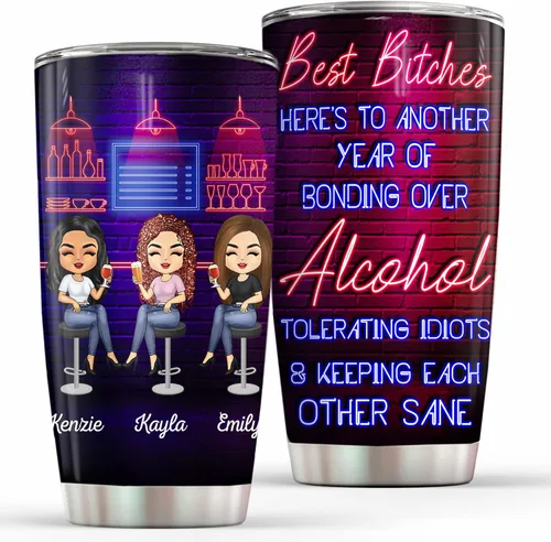 Miniatura 29 de Vaso personalizado con texto en inglés "I Love You To The Beach And Back", taza de café, taza de camping, vaso de vino, vaso delgado, regalos para 22